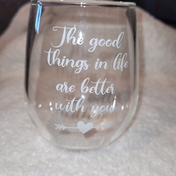 STEMLESS Wine Glass 15 oz - Picture 1 of 1